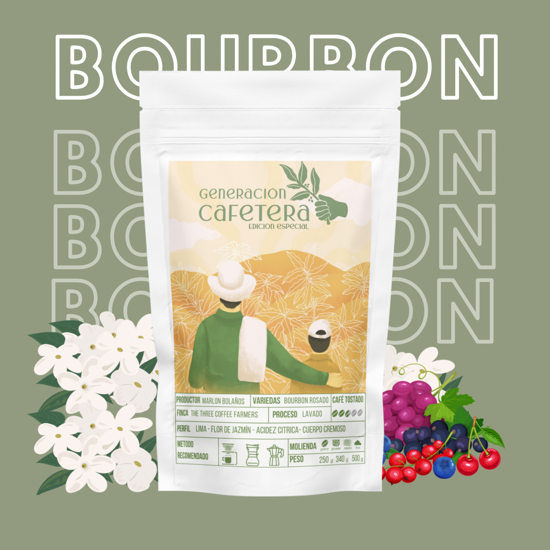 Café de Temporada - Bourbon Rosado Finca The Tree Coffee Farmer