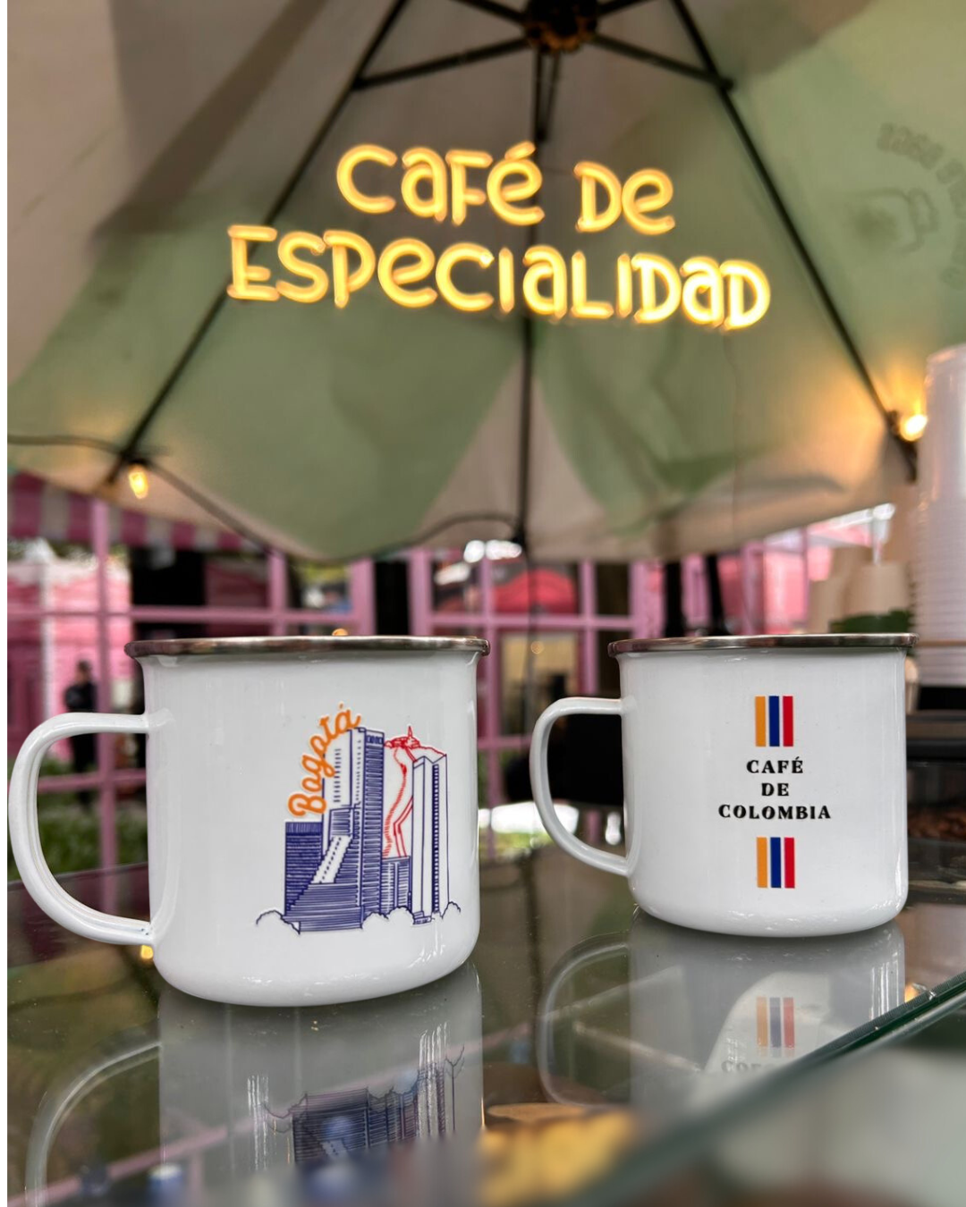 Dúo pocillos Peltre