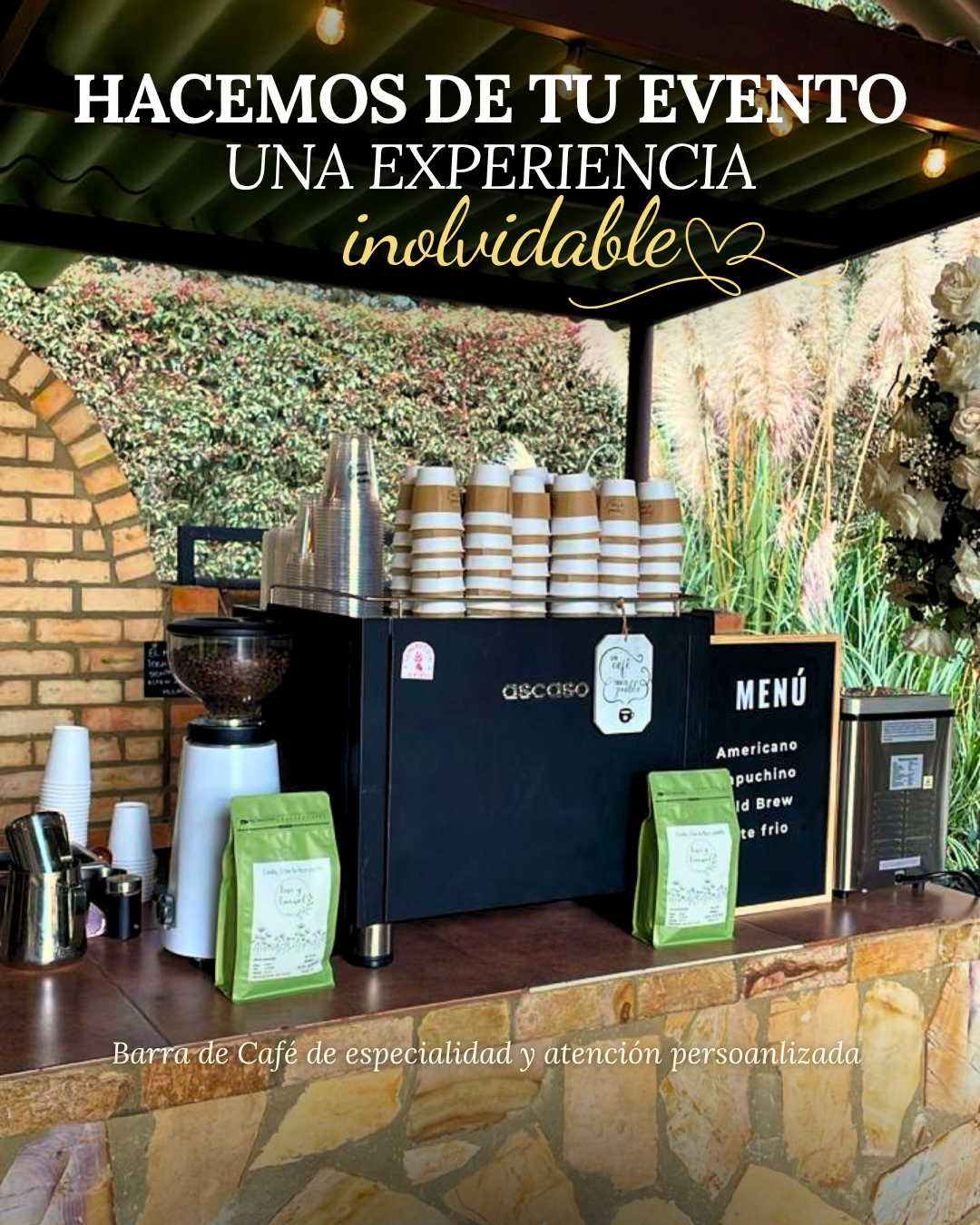 Barras de Café Personalizadas