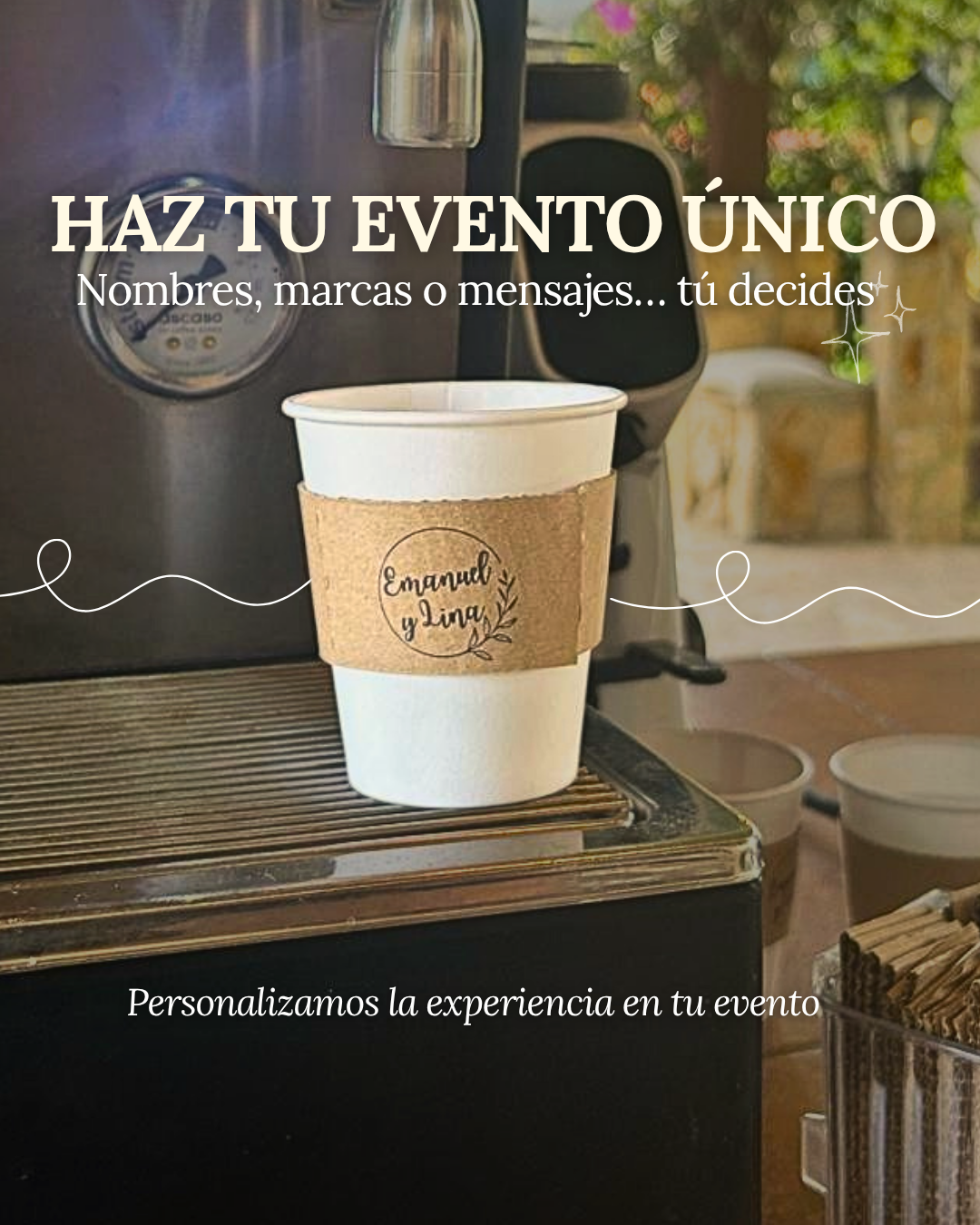 Barras de Café Personalizadas
