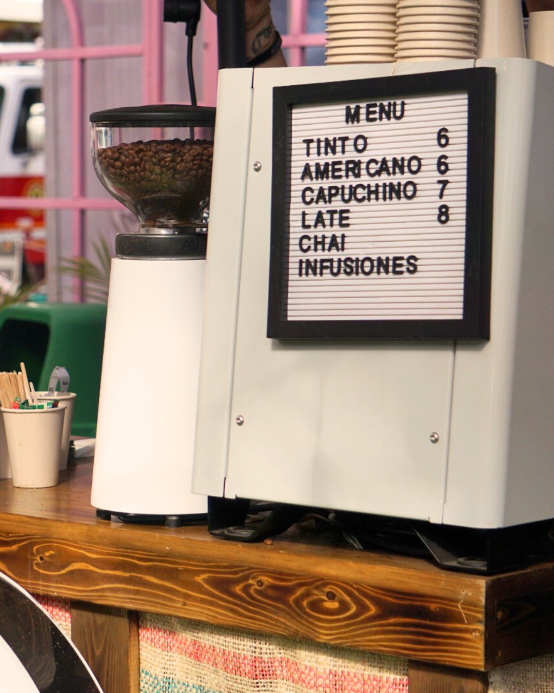 Barras de Café Personalizadas