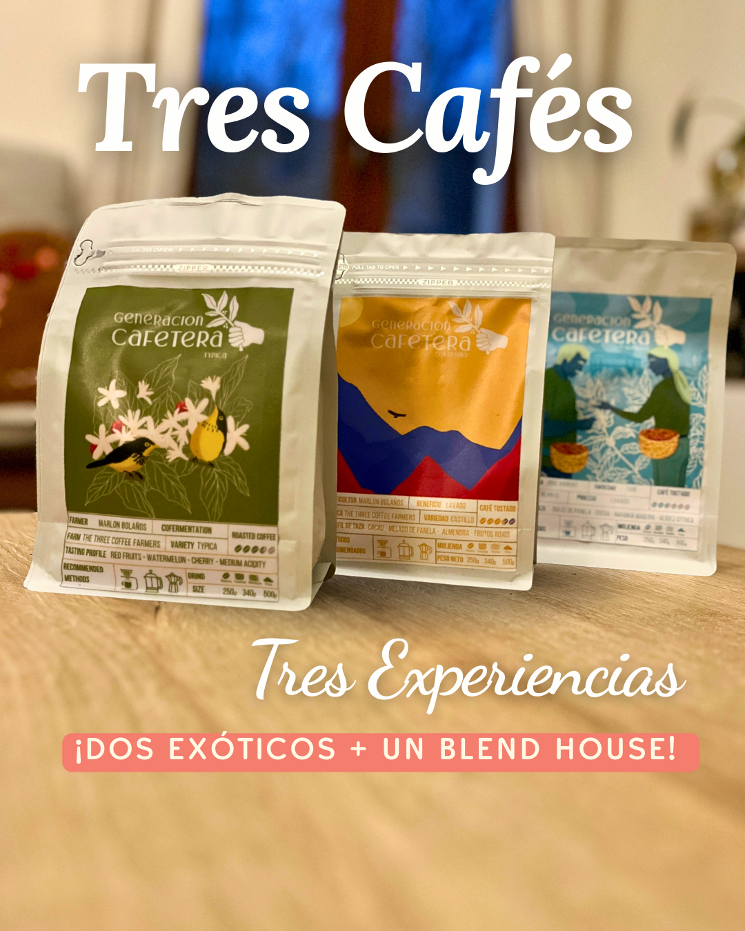 Trilogía de Cafés